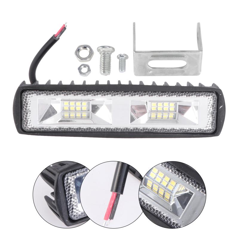 

Emergency Lights 1 Pc 48W 16LED Light Work Lamps Waterproof Car Dome For Off-Road Motorcycle