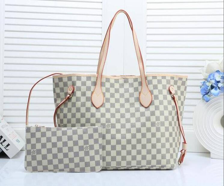 

2pcs/set LV Louis Bag Vitton Lassic Women Empreinte Pu Leather Tote Bags With Penny Purse Large Opening And Capacity On