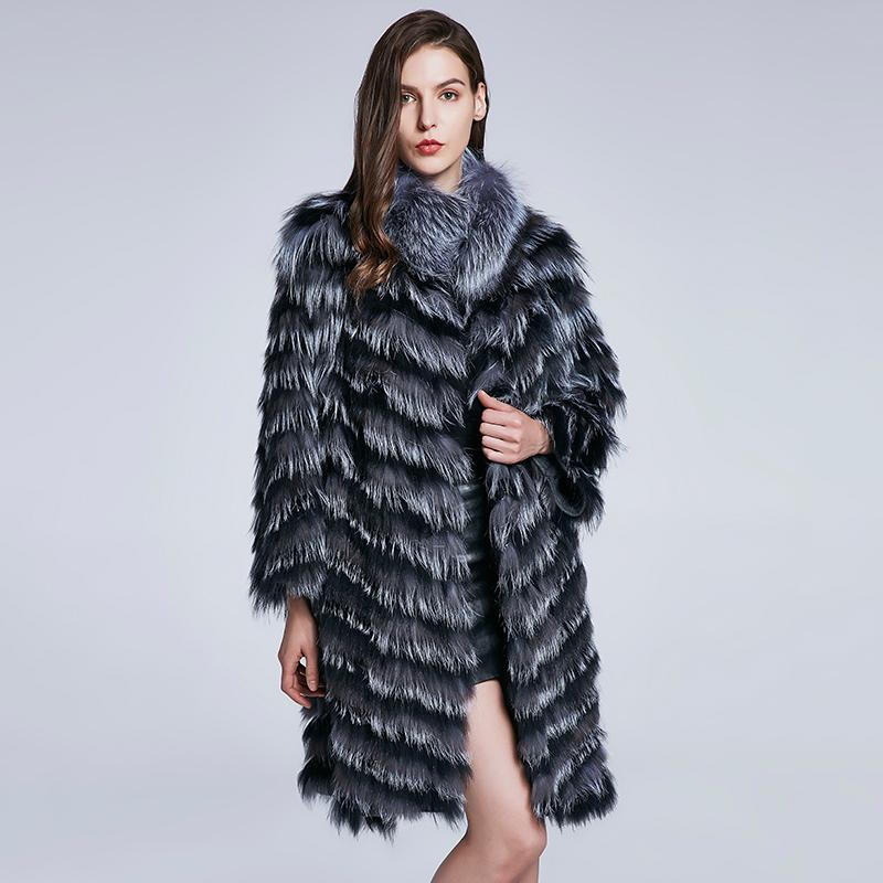 

Winter Women's Fur Coat Elegant Ladies Fashion HXP-F005 & Faux