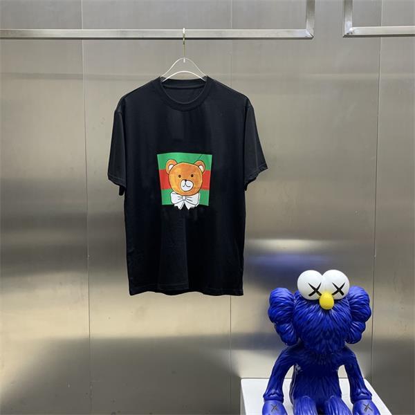 

21SS early spring Short sleeve Tee Men Women High Street Fashion itlay paris T-Shirts Summer Tee size S-5XL 1127, White;black