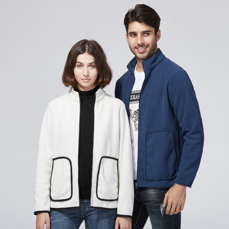 

Couple Thin Jacket Windbreaker Outdoor Patchwork Waterproof Windproof Breathable Wear-Resistant Zipper, Black