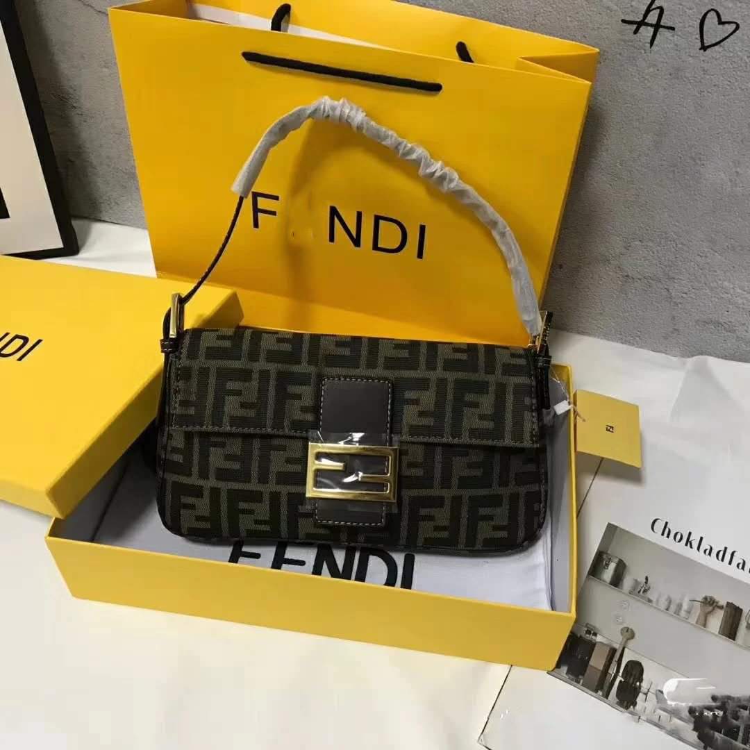 

FF New canvas stick armpit single shoulder cross carry Laohua leisure women's bag