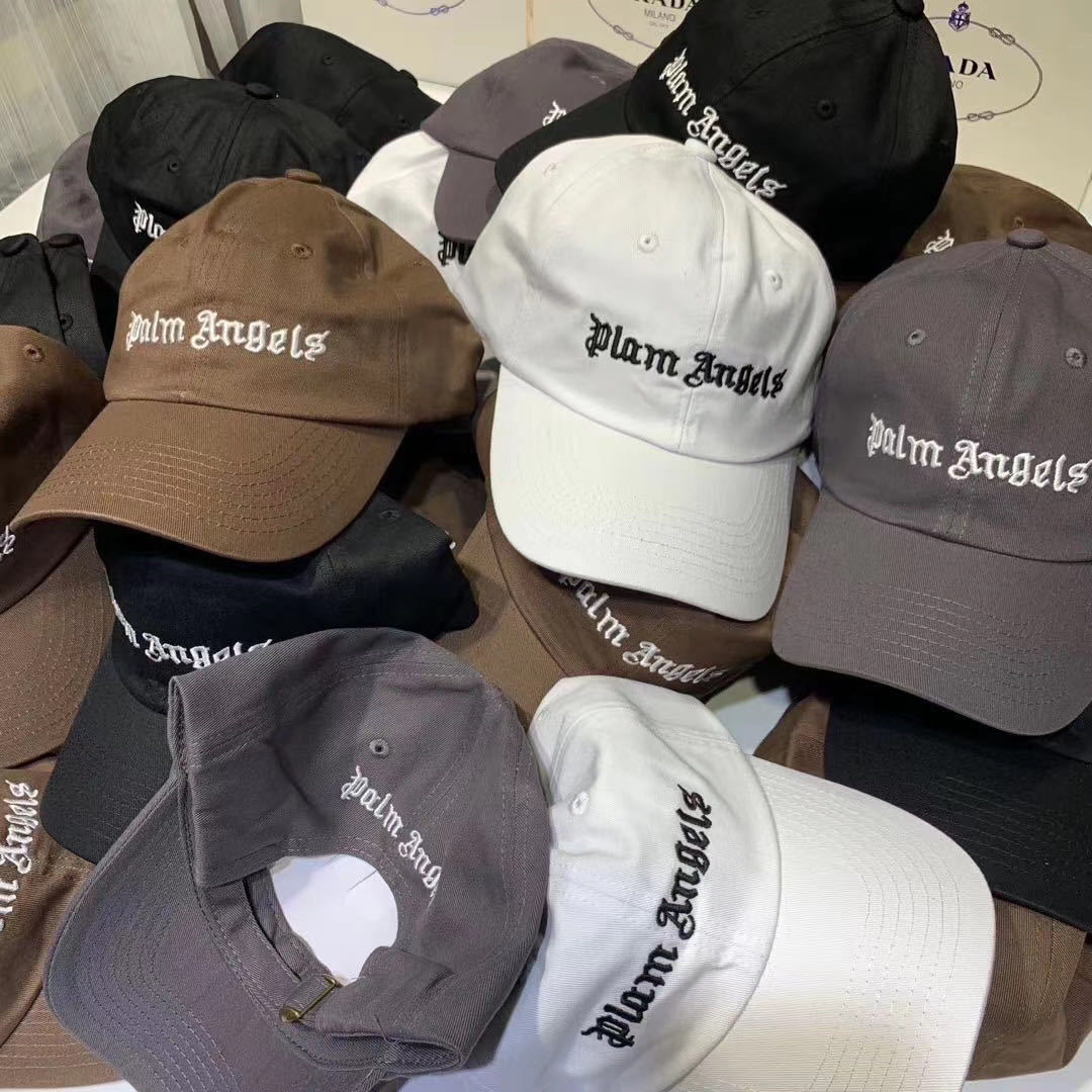 

wholesale Luxury United States Angels baseball cap quality cotton washing do old embroidered Palm letters hat, Blue;gray