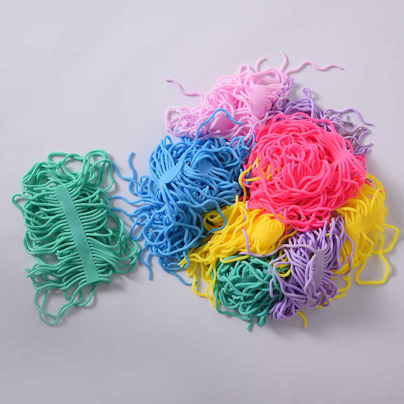 

TPR Children's Creative Fidget Sensory Fidget Toy Game Noodle Rope Stress Reliever Vent Decompression Pull Ropes Anxiety Relief Toys Board G783WPN, Red noodles 20g (0.57)