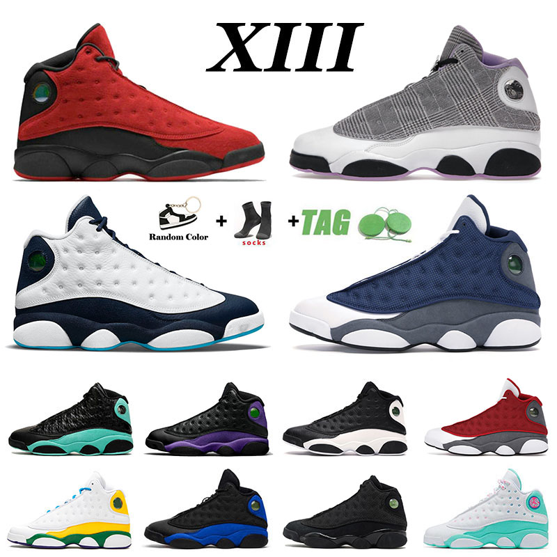 

Brand Discount Houndstooth 13 13s Jumpman Basketball Shoes High Quality Lakers Playground Bred Obsidian He Got Game Playoffs Authentic Sports Sneakers Trainers, 40-47 love respect black