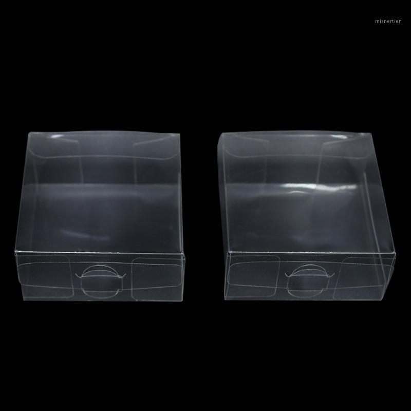 

Gift Wrap Retail Empty Clear Plastic PVC Boxes Christmas Candy DIY Soap Packaging Transparent Box For Jewelry