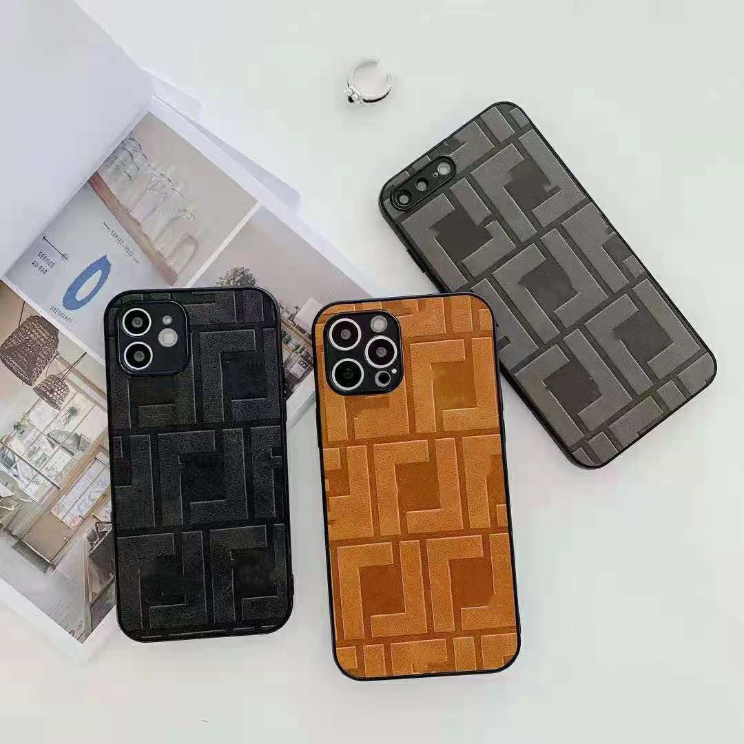 

Famous Brand all protector leather designer phone cases For iPhone 12 promax 12pro 11 XS Max XR X 8 Plus se2