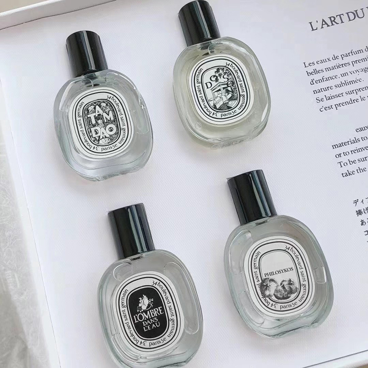 

Neutral perfume set 10ml *4 pieces EDT natural spray suit charming smell woody floral notes long lasting fragrance fast and free delivery