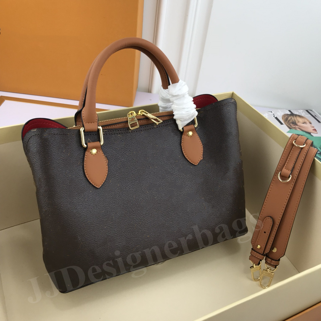 

Womens Designers luxurys bags ladies Leather Handbags Shoulder Bag Vernis Matte Clutch Women Shopping Tote female messenger handbag, Red