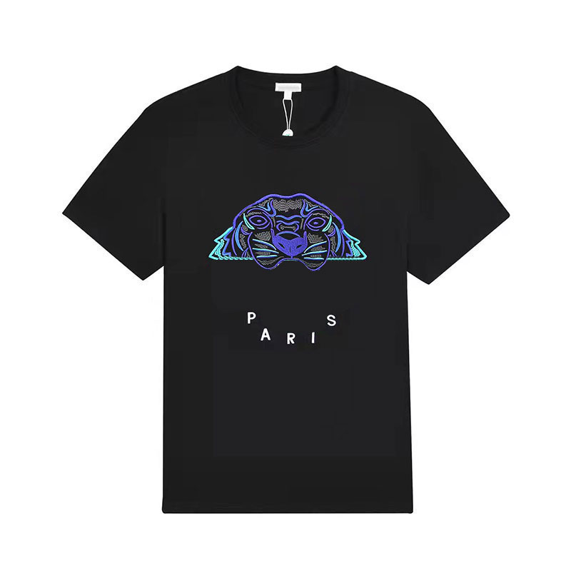 

Fashion Letters Embroidery Tee Mens Women T-Shirts Summer Designer Men Tees Cotton Blend Tee Shirts Hip Hop Streetwear Multi Color, No1