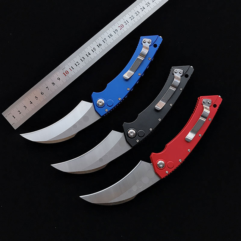 

High-end!MT 166 Karambit knives wild survival Auto Proof Run knife Aviation Aluminum handle self-defense pocket tactical edc tool