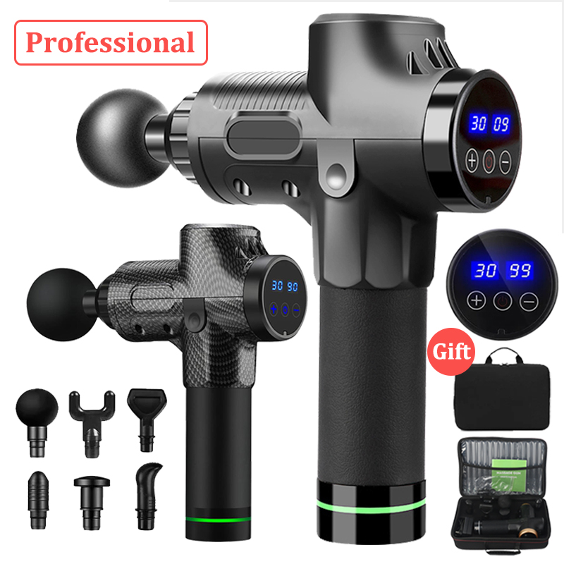 

Massage Gun Fascia Gun Deep Muscle Relax Massage Electric Massager Fitness Equipment Noise Reduction Design For Male Female Back