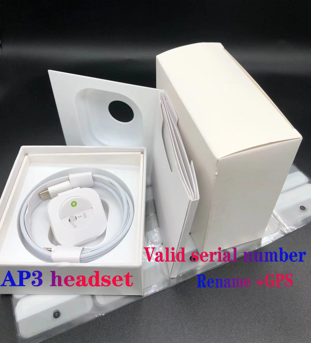 

1pc AP2 AP3 Wireless Bluetooth Earbuds Chip Wireless Charging Case Optical In-Ear Detection Pods PK Air 3 Pro 2 gen 3 gen earp