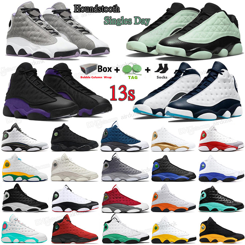 

Mens 13 13s Basketball Shoes Houndstooth red flint black court purple obsidian powder blue luniversity gold starfish reverse he got game women sneakers men trainers, I need look other product