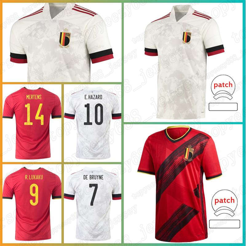 

21/22 Belgium soccer jersey fans player DE BRUYNE HAZARD LUKAKU MERTENS TIELEMANS KOMPANY T. MEUNIER football shirt top thailand quality men Soccer Jerseys, Mens jersey (bi li shi)