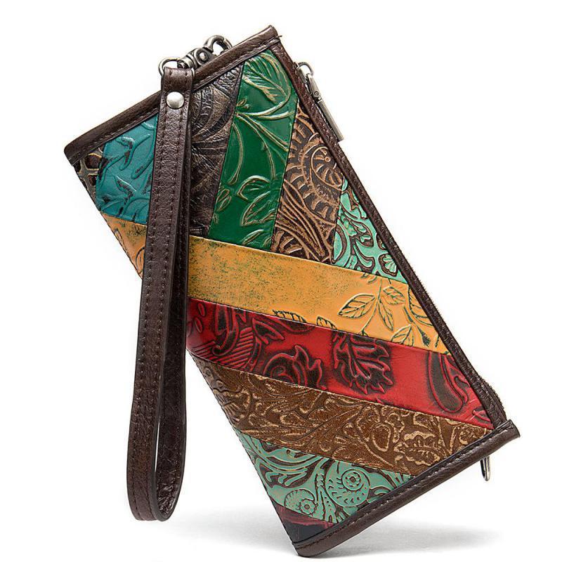 

Form Leisure Genuine Leather Women Chain Shoulder Bag 2021 Ladies Mini Bags Retro Embossed Splicing Messenger