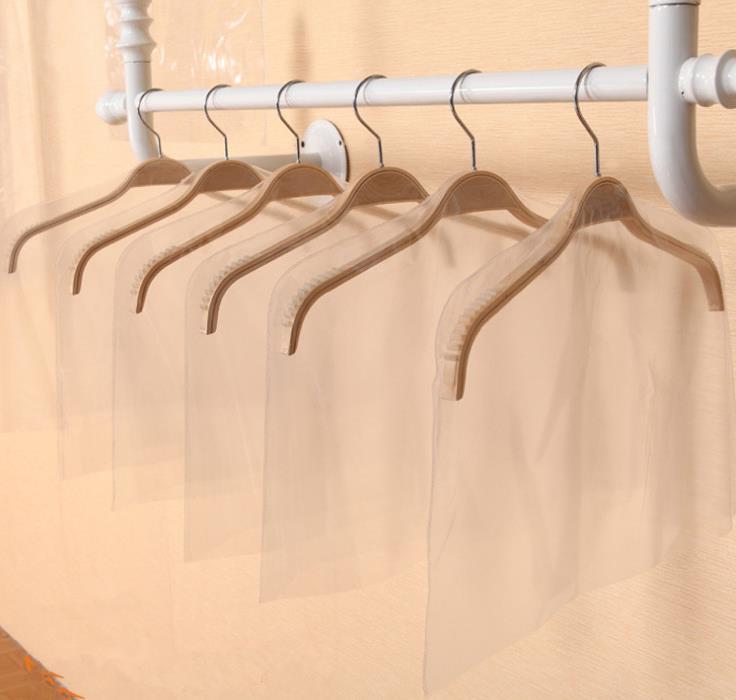 

100pcs Clear Plastic Pvc Kids Children Clothes Dust Cover Shirt Suit Jacket Garment Bag Storage Protector Wholesale Bags