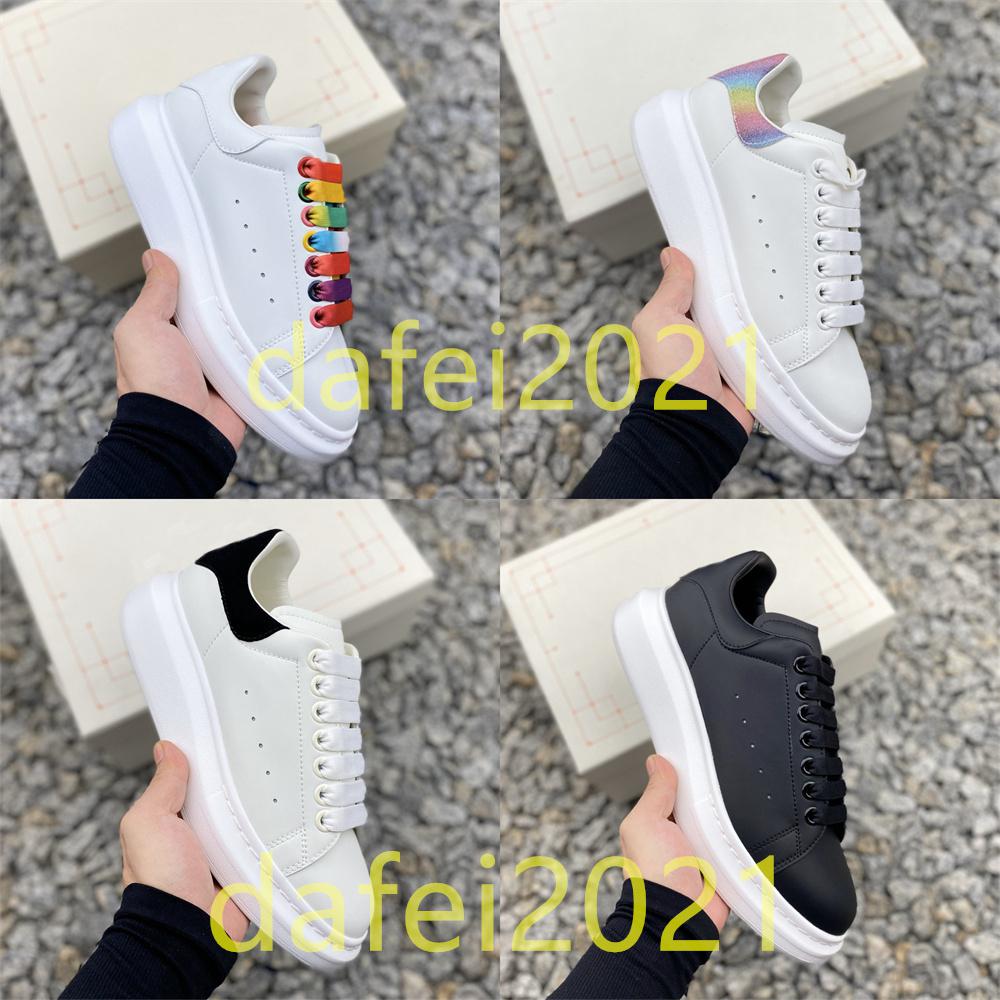 

Mens Italy Walking Casual Shoes Women Flat Leather Heighten Shoe Couples Sneaker Leisure Trainers Des Chaussures, Shoelaces