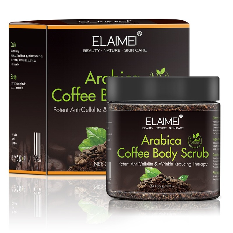 

250g Coffee Scrub Exfoliating Facial Body Bath Salt Exfoliating Deep Cleansing