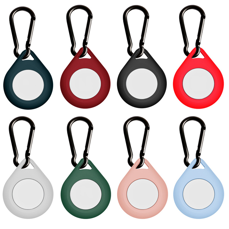 

Silicone Waterproof and Shockproof Protection Cases for Airtag Anti-lost Device Finder Tracker Protective Cover, Please mark the color