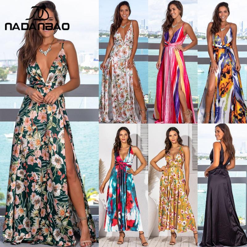 

Summer Floral Beach Dress Elegant Sexy Suspender Streetwear Clothes Casual Travel Seaside Women Women' Swimwear, Lq stq03