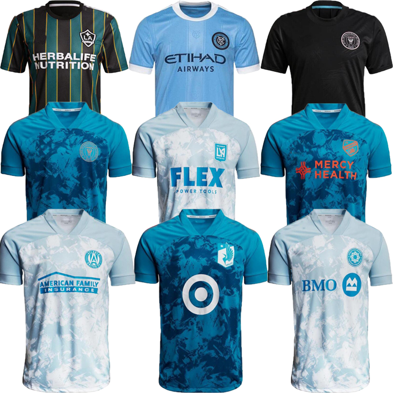 

MLS 21 22 Soccer Jersey Atlanta Los Angeles York City Miami 2021 2022 Toronto Galaxy Montreal Kansas Seattle Cincinnati Minnesota Nashville Football shirt, Miami home