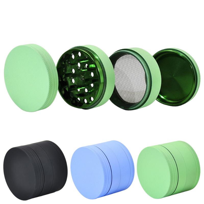 

Layers Aluminum Alloy Tobacco Grinder Dry Crusher Smoke Accessories Pepper Pot Spice Mill Smoking Pipes