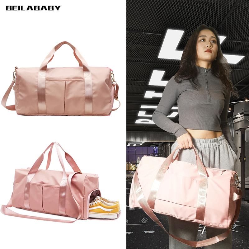 

Multifunction Gym Bags For Men Women Waterproof Outdoor Sports Training Fitness Travel Handbag Yoga Sport Bag Shoes Compartment