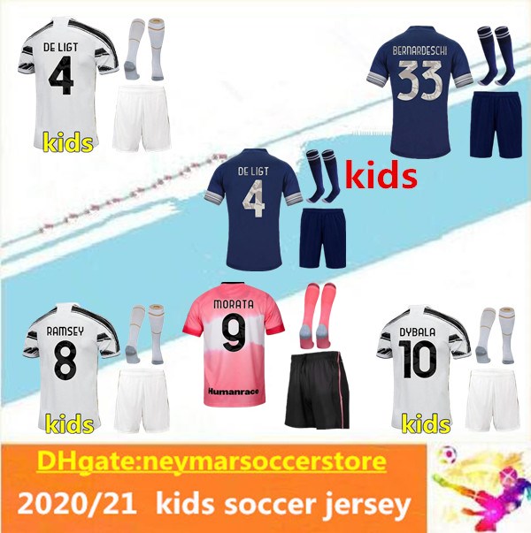 KIDS 20/21 Soccer jerseys maillot foot homme + kit enfants 2021 camiseta de futbol football shirts with socks, Black - buy at the price of $15.55 in dhgate.com - imall.com