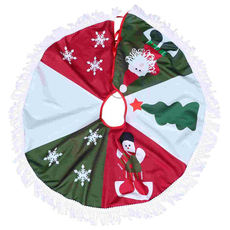 

Christmas Decorations 1Pc Creative Tree Skirt Xmas Apron Decoration