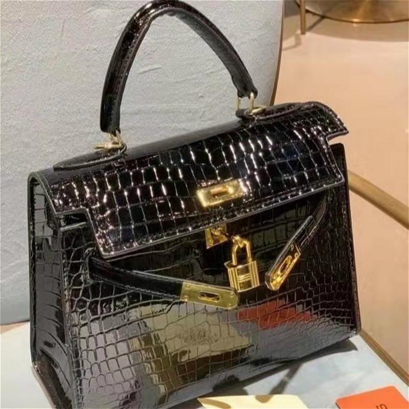 

2021 Brand Classic designer fashion kelly Bag New Handbag Crossbody Deluxe women Large Capacit Luxurys Designers Handbags Neverfull Crocodile pattern
