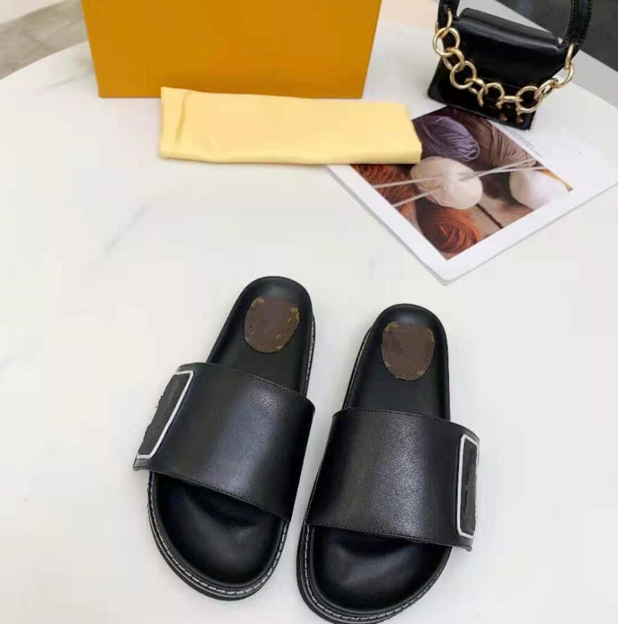 

Modern Paris Womens Slippers Beautiful Scuffs Shoes Summer sunset comfort Beach Slides Attractive Ladies Flip Flops Loafers Sexy Best Embroidered, Black