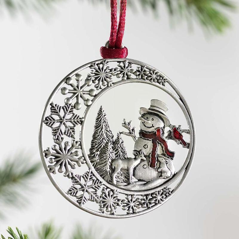 

Christmas Decorations Decoration Pendant Pewter Tree Fine Ornament Xmas Hanging For Home T4s4