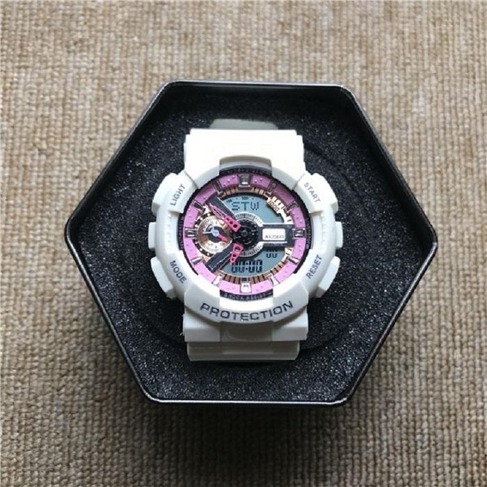 

Ordinary 110 Leisure Sports Watch LED Digital Fashion Tape Waterproof and Shockproof World Time Unisex