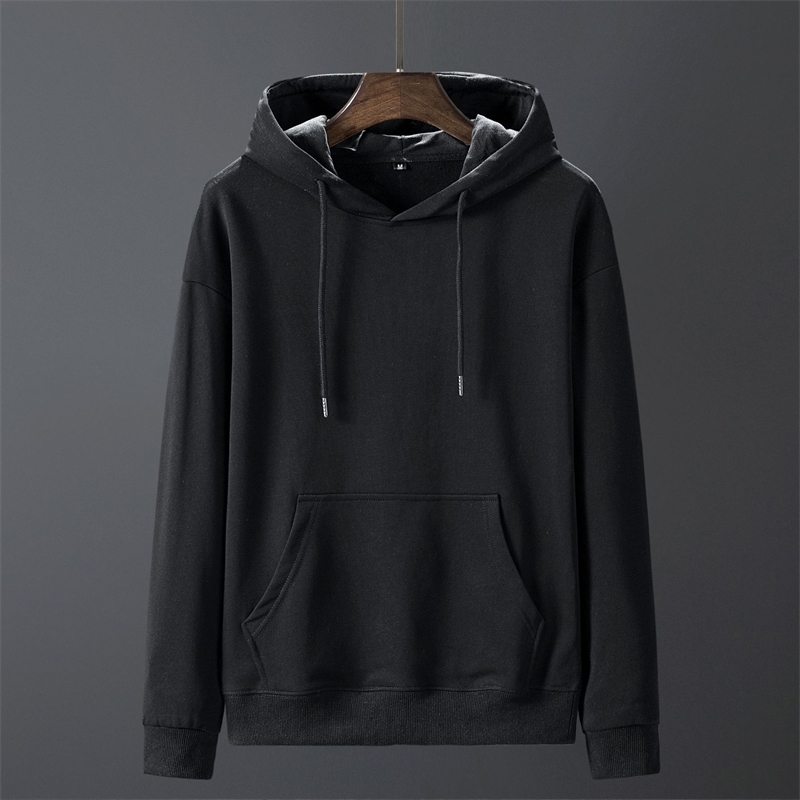 

021 new sweater solid color leisure fashion hooded Korean youth student coat men's Fashion Top, Cardigan red