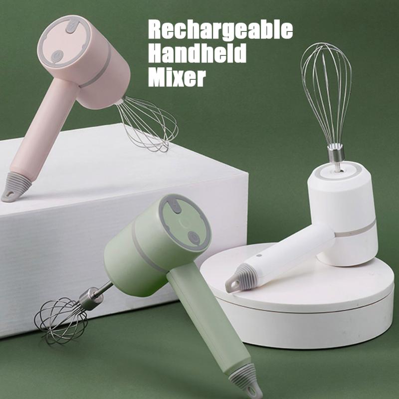 

Food Mixers NIUXILIFE 2021 Wireless Mixer Portable Electric Handheld Blender Power Dough Egg Beater Milk Frother