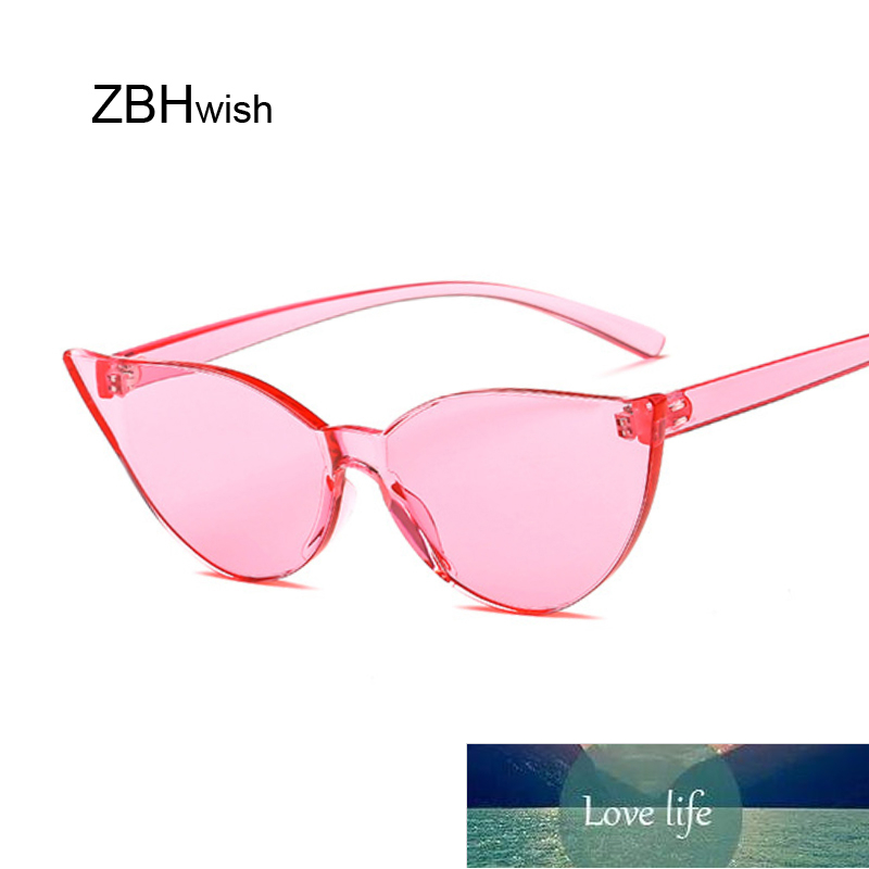 

Women Vintage Pink Cat Eye Sunglasses New Lovely Sun Glasses For Ladies Cute Sexy Brand Designer Fashion Cool Retro Uv400