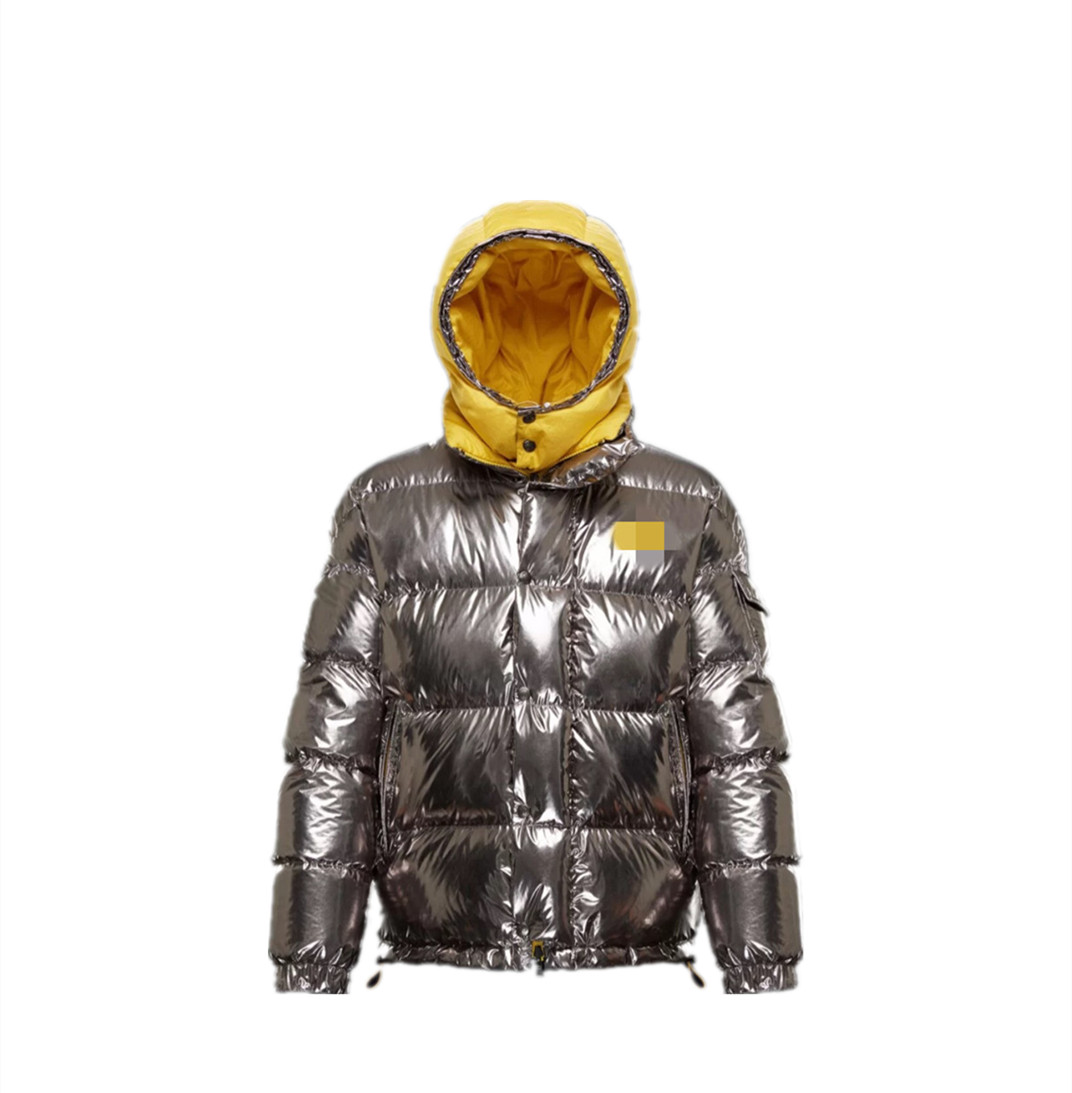 

Luxury France Men's Down jackets designer brand maya New classic shiny hooded two-tone two-wear couple jacket, Supplement (not shipped separately)