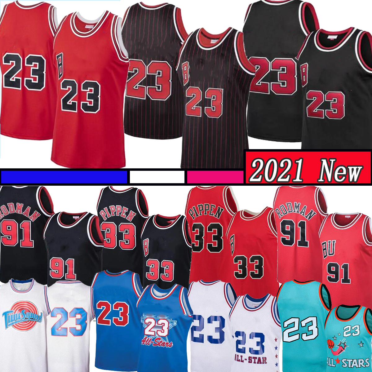 

Chicagos Mj Jersey Retro 91 Dennis Rodman Jerseys 33 Scottie Pippen Jersey Vintage Basketball North Carolina jersey Stitched products
