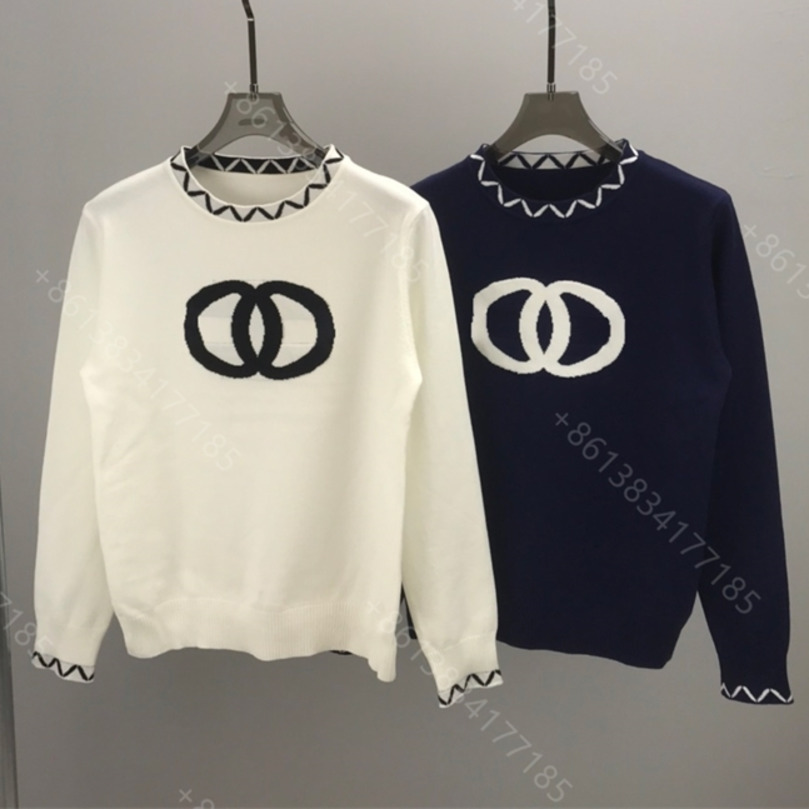 

High-end Fashion women sweater bottoming sweater wool knit designer letter logo brand round neck pullover single womens long sleeve casual hoodies