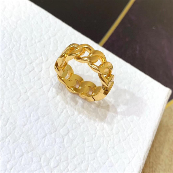 

Fashion gold letter love rings bague for lady women Party wedding lovers gift engagement jewelry With red BOX, Silver