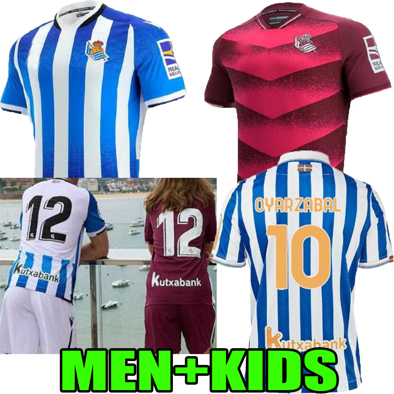 

21 22 Real Sociedad HOME AWAY SOCCER JERSEYS OYARZABAL X PRIETO AGIRRETXE adult 2021 2022 Jersey GRANERO ODEGAARD JUANMI men kids Football Shirts