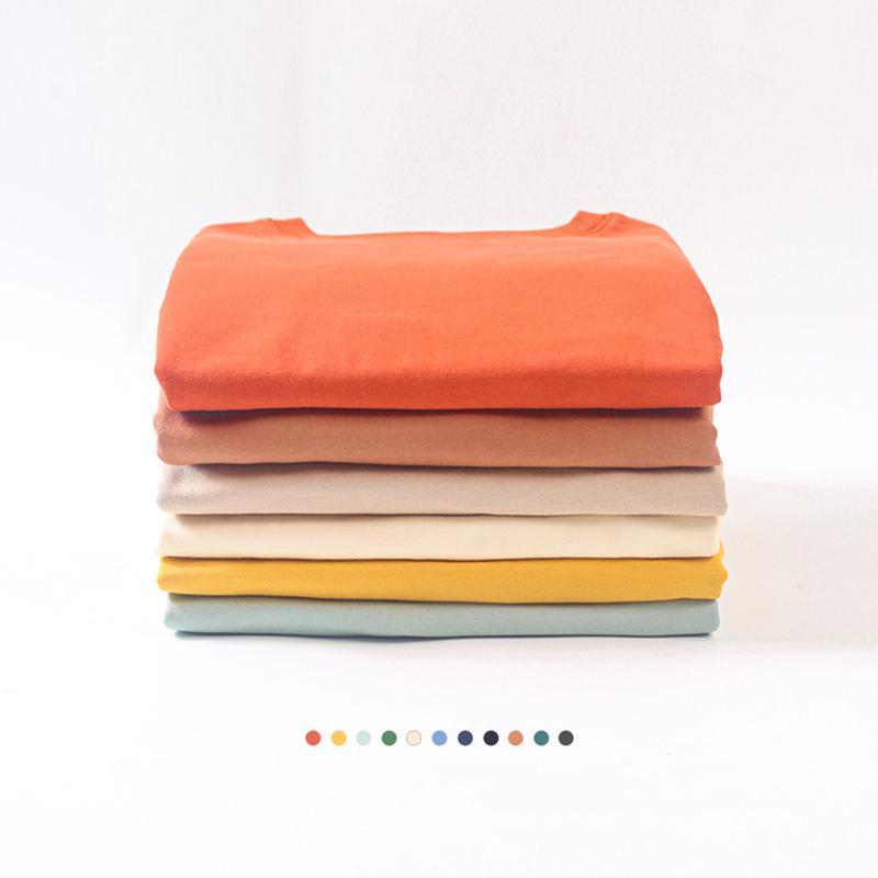 

Men' Hoodies & Sweatshirts 14 Solid Colors Men Heavy Weight 360g Loose Simple Casual Unisex Youthful Style Thicken O-Neck Long Sleeve Tops, Black