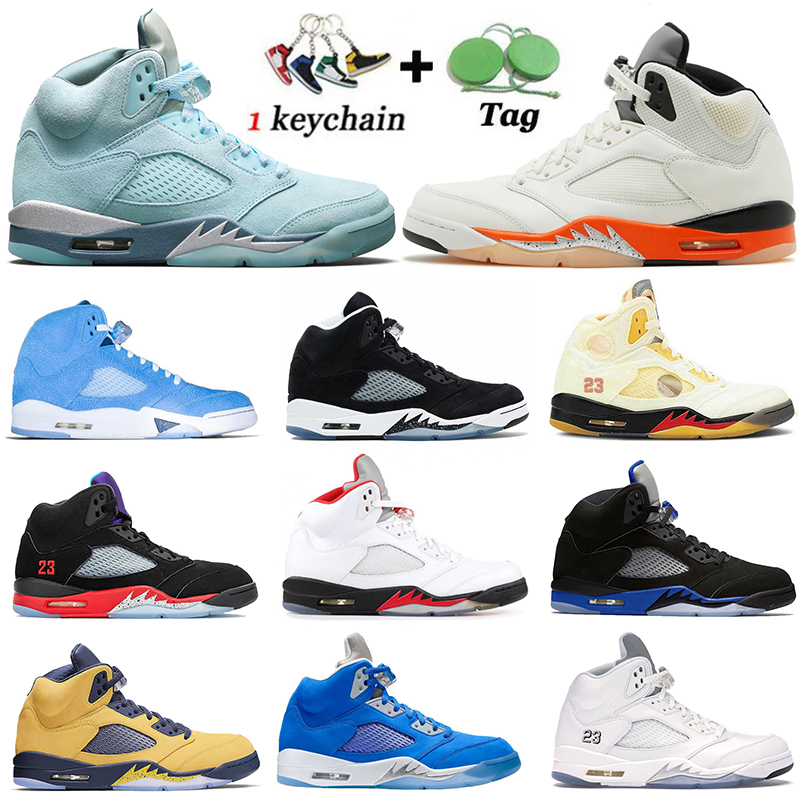 

Jumpman 5 5s Mens Basketball Shoes Jorden Airs Jorden5s Racer Blue Quai 54 UNC Bluebird Anthracite Raging Bull Fire Red Trainers Sports Sneakers, A25 metallic white 36-47