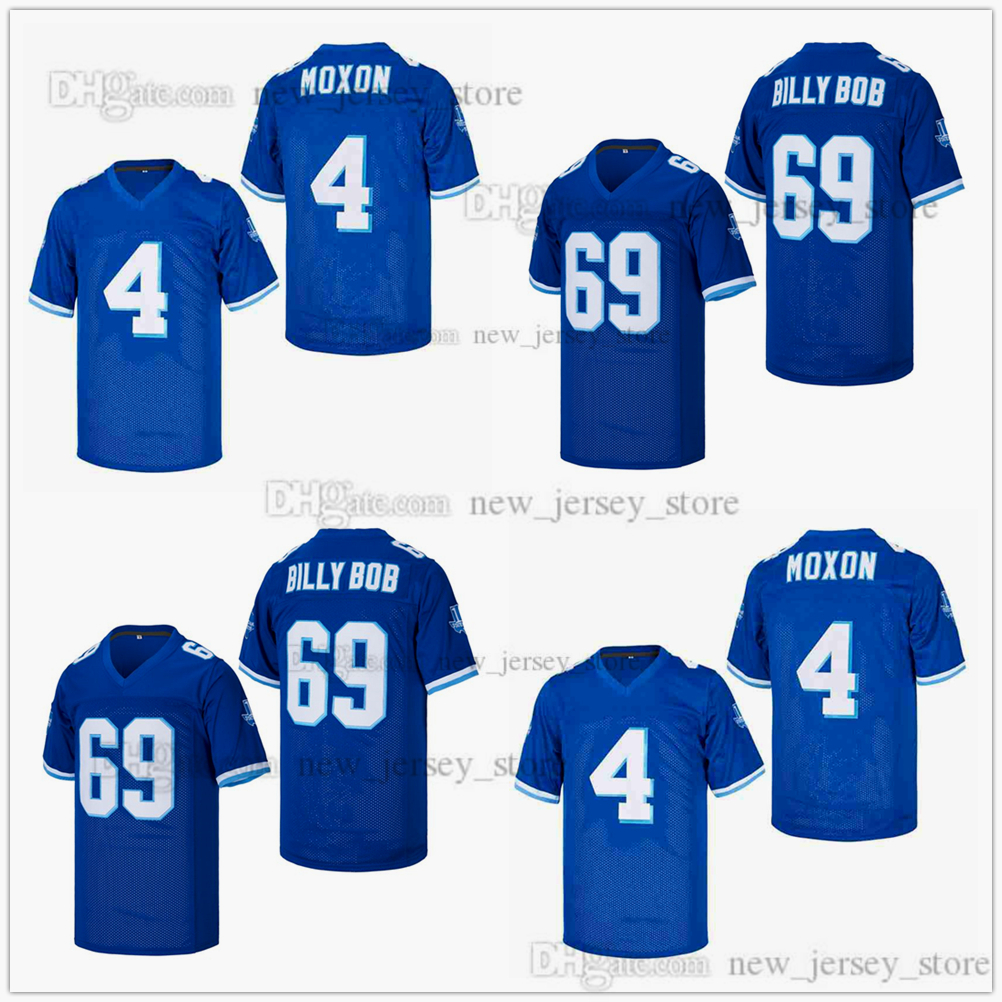 

Movie Tweeder #82 Billy Bob #69 #4 moxon West Canaan Coyotes Jersey Custom DIY Design Stitched College Football Jerseys, As picture