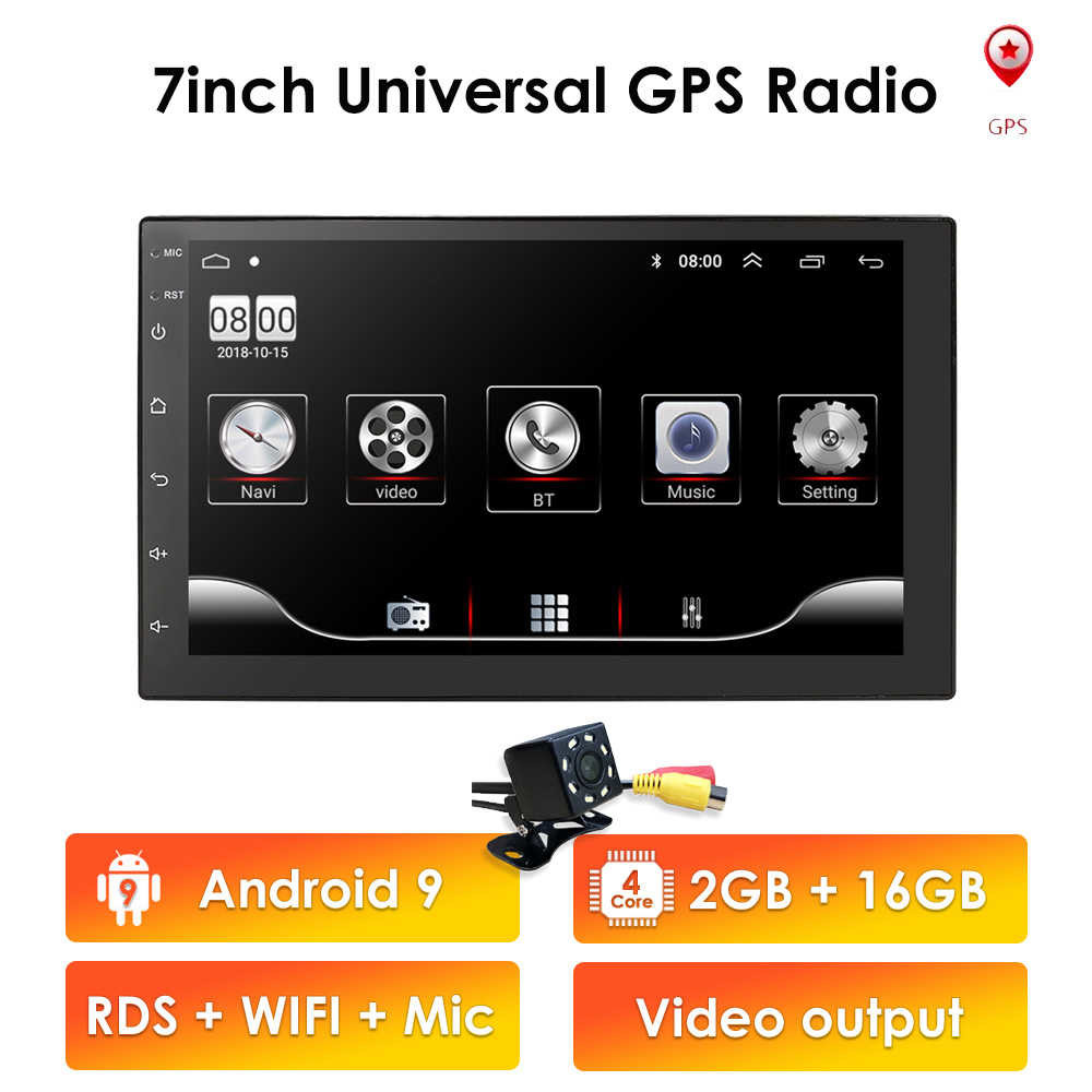 

7inch Android Autoradio RDS 2GB+16GB 1GB+16GB Car Stereo Gps Navigation Universal Auto Video Wifi 2Din Central Multimidia Player