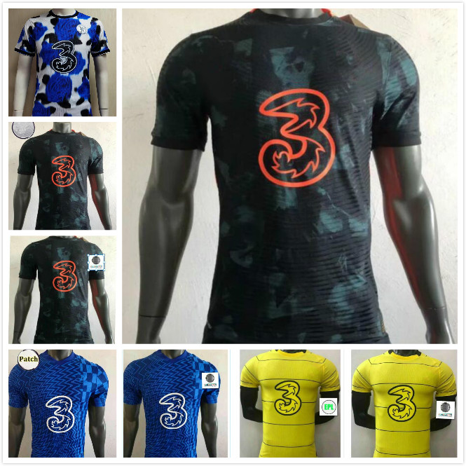 

Player version CFC PULISIC ZIYECH soccer jersey HAVERTZ KANTE ABRAHAM CHILWELL MOUNT JORGINHO 2021 2022 GIROUD football shirt 21 22