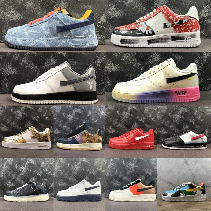 

2021 Classic Airforce AF1 Air men runner type Flyline Running Shoes Sports Skateboarding Ones Shoe Outdoor Trainers Sneakers EUR36-45 #21 ogKX#, 17