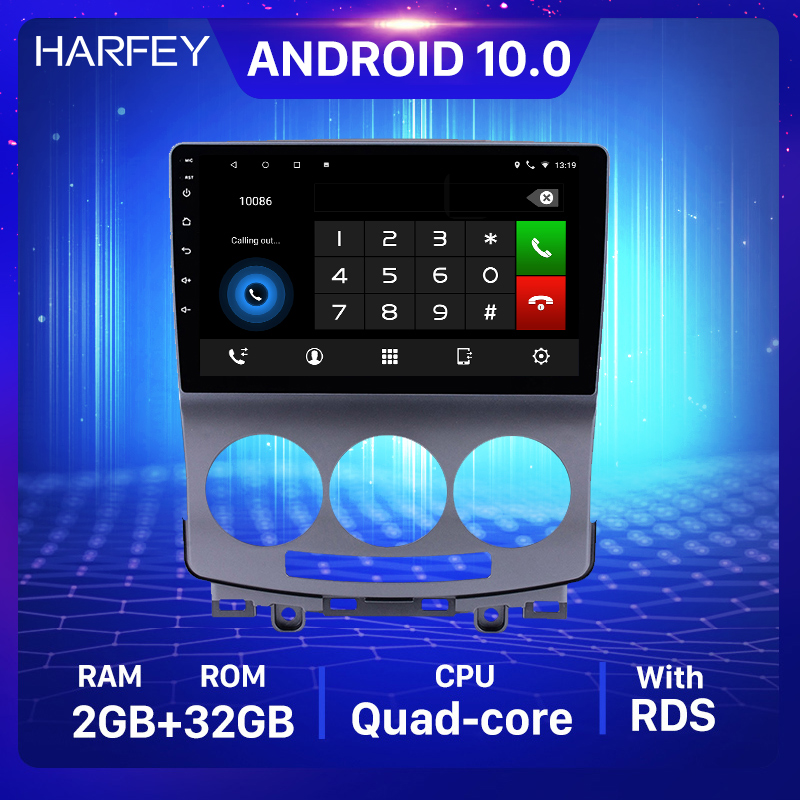 

2Din car dvd Multimedia GPS Player Android 10.0 9inch Radio Head Unit for 2005-2010 Old Mazda 5