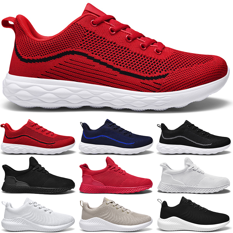 

men running shoes mesh sneaker breathable outdoor red white jogging walking tennis shoe calzado deportivo para hombre, # 7